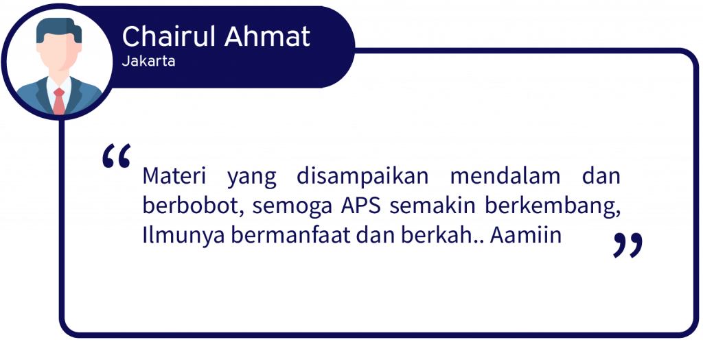 workshop online property syariah - workshop online properti syariah - belajar property syariah - Testimoni aps 13 - akademi properti syariah - dav property syariah