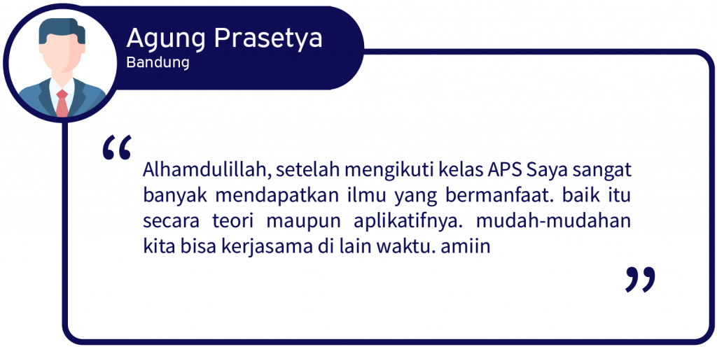 workshop online property syariah - workshop online properti syariah - belajar property syariah - Testimoni aps 14 - akademi properti syariah - dav property syariah